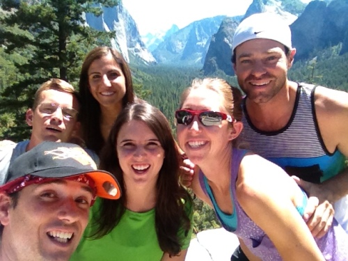 Preston, Victoria, Donny, Bethany, Dave, and I on our way to Yosemite!